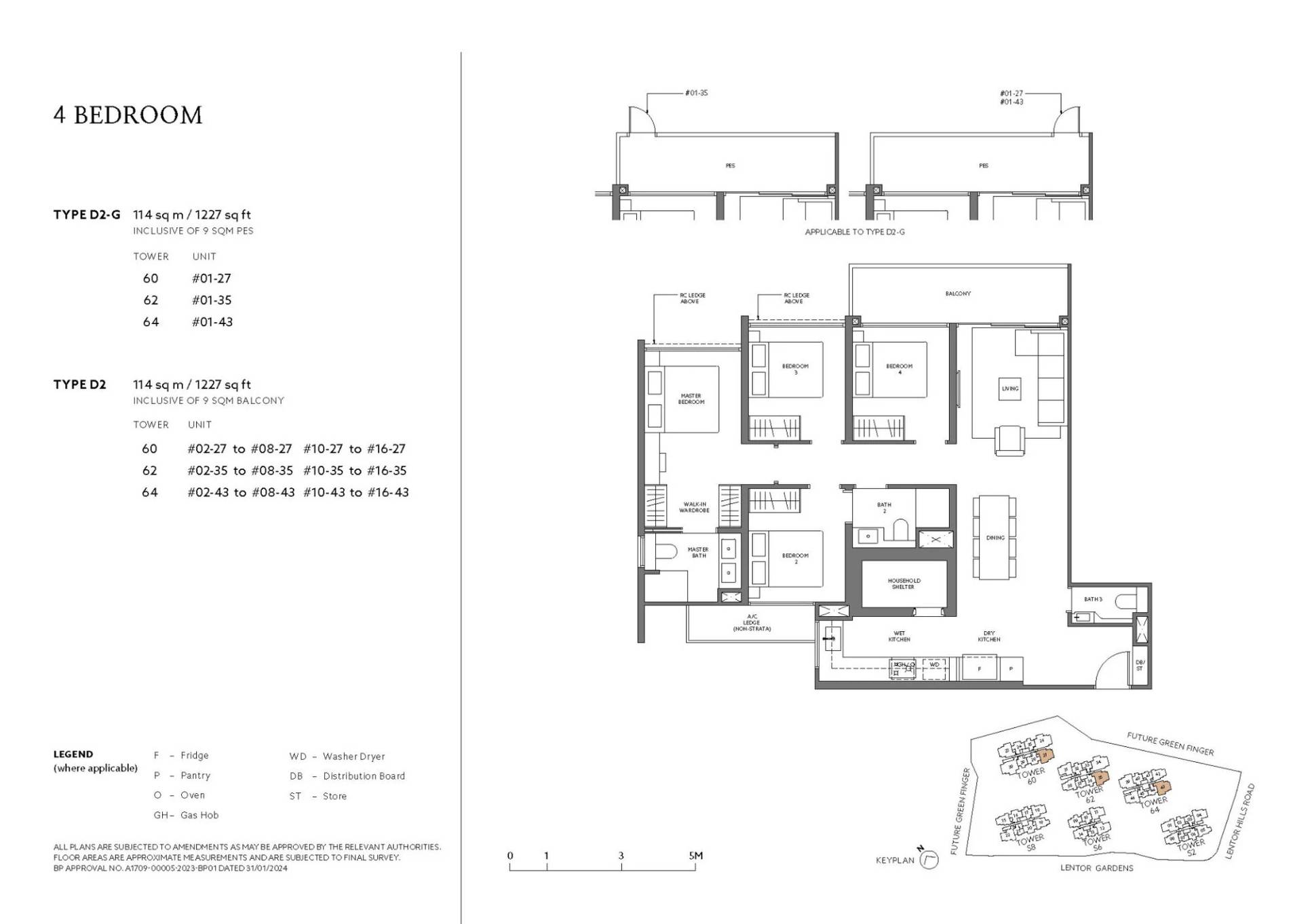 Lentor Mansion floorplan